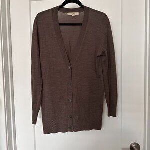 LOFT Lightweight Long Cardigan